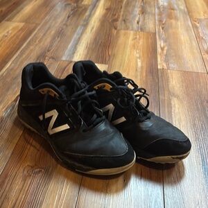 New Balance Black Turf Cleats